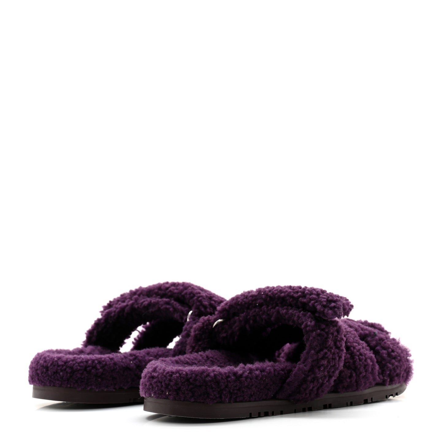 Woolskin Womens Chypre Sandals 37 Violet Fonce