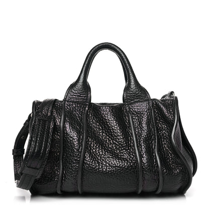 Alexander Wang Pebbled Lambskin Inside Out Rocco Black Nickel Hardware 1 of 10