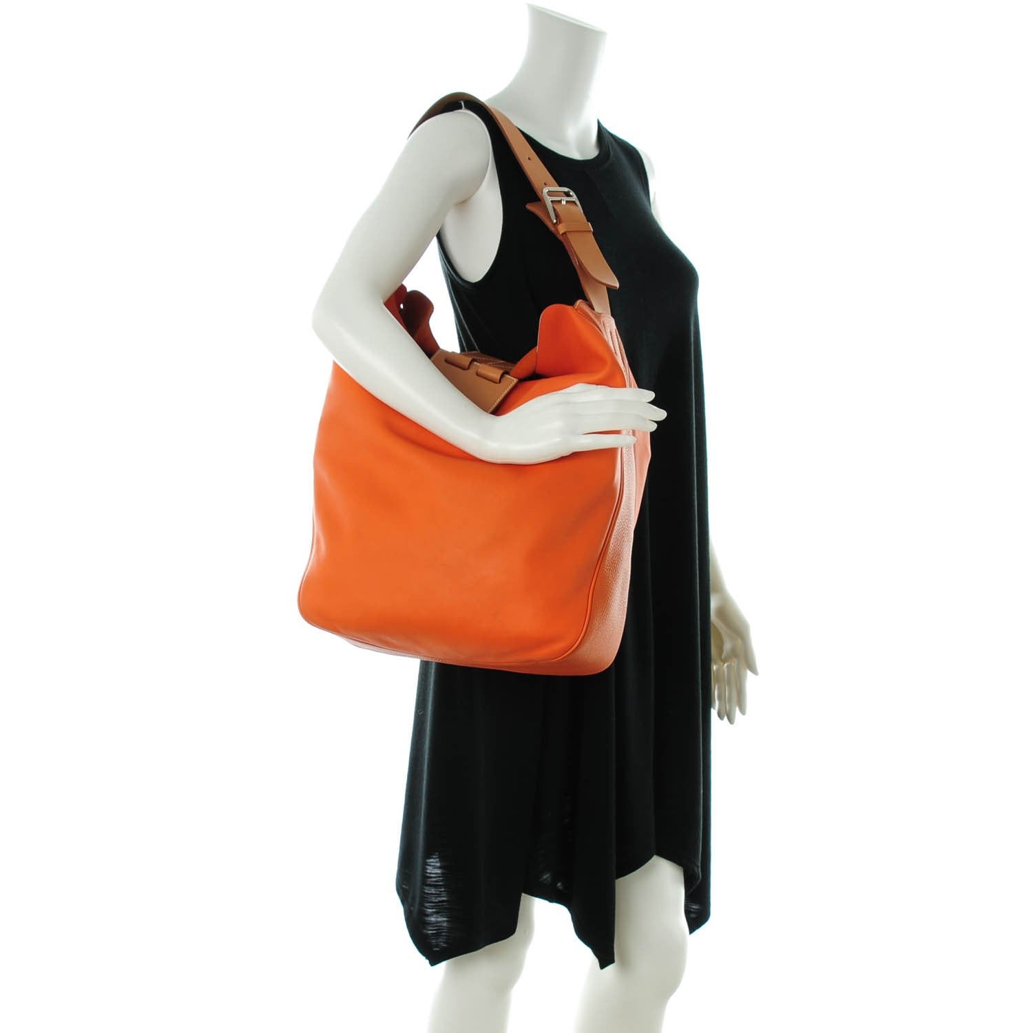 Hermes Swift Taurillon Clemence Vache Hunter Virevolte 29 Orange 2 of 7