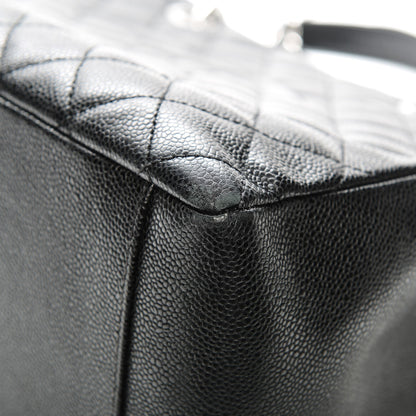Chanel Caviar Quilted Grand Shopping Tote GST Black 10 of 12