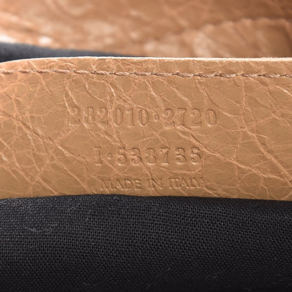 Balenciaga Agneau Giant 12 Gold Hardware Velo Beige Nougatine 8 of 19