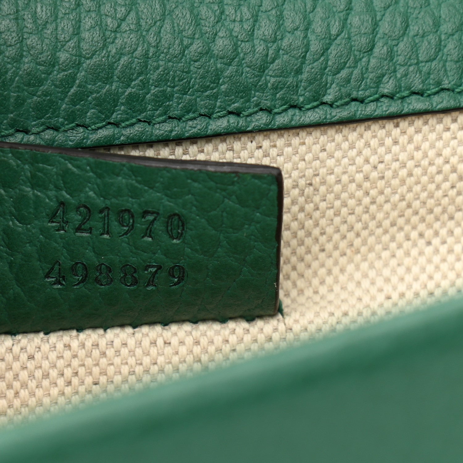 Gucci Calfskin Mini Dionysus Shoulder Bag Emerald 7 of 10