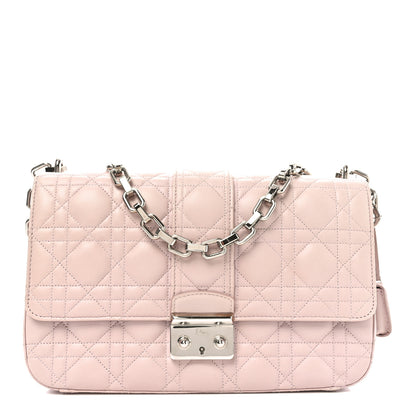 Christian Dior Lambskin Cannage Medium Miss Dior Flap Light Pink 1 of 10