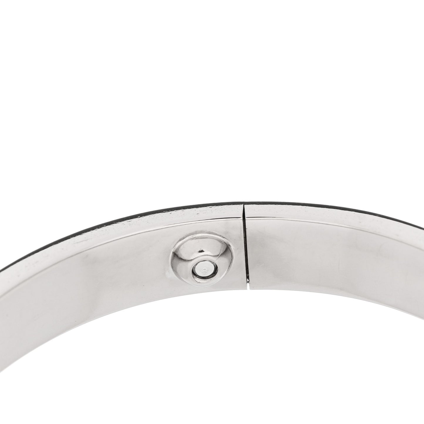 18K White Gold LOVE Bracelet 16