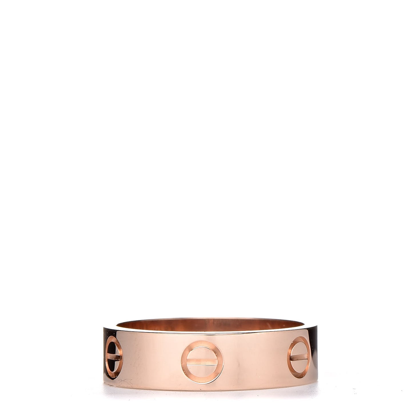 18K Pink Gold 5.5mm LOVE Ring 57 8
