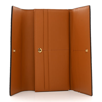 MCM Visetos Large Trifold Flap Wallet Cognac 5 of 7