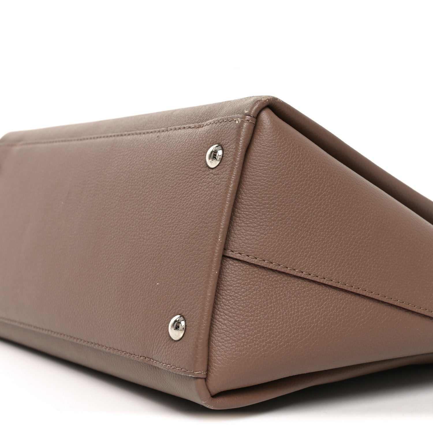 Louis Vuitton Calfskin Lockmeto Taupe Glace 9 of 9