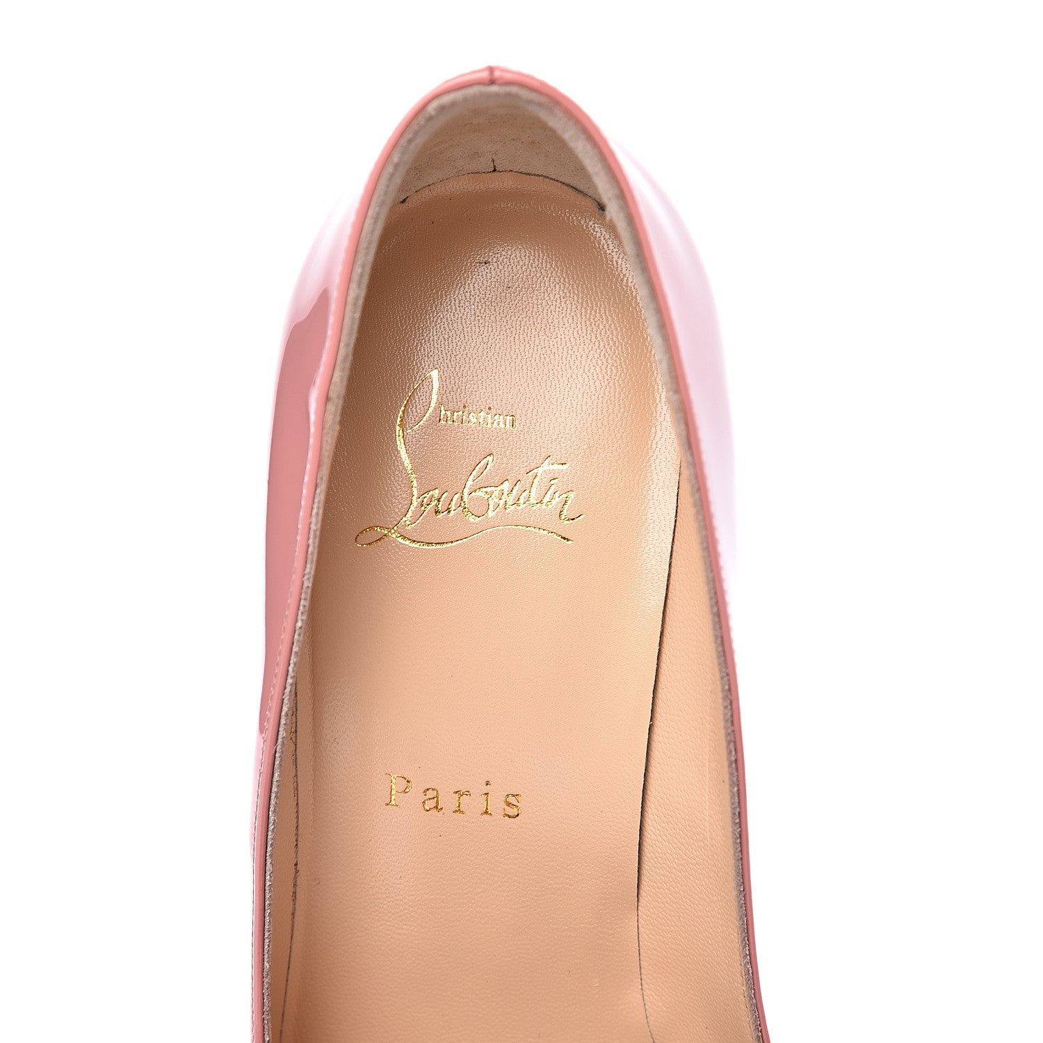 Christian Louboutin Patent Pigalle Follies 100 Pumps 39 Mauve 6 of 9