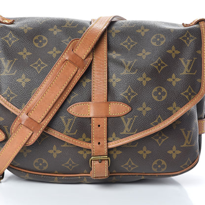 Louis Vuitton Monogram Saumur 30 7 of 9