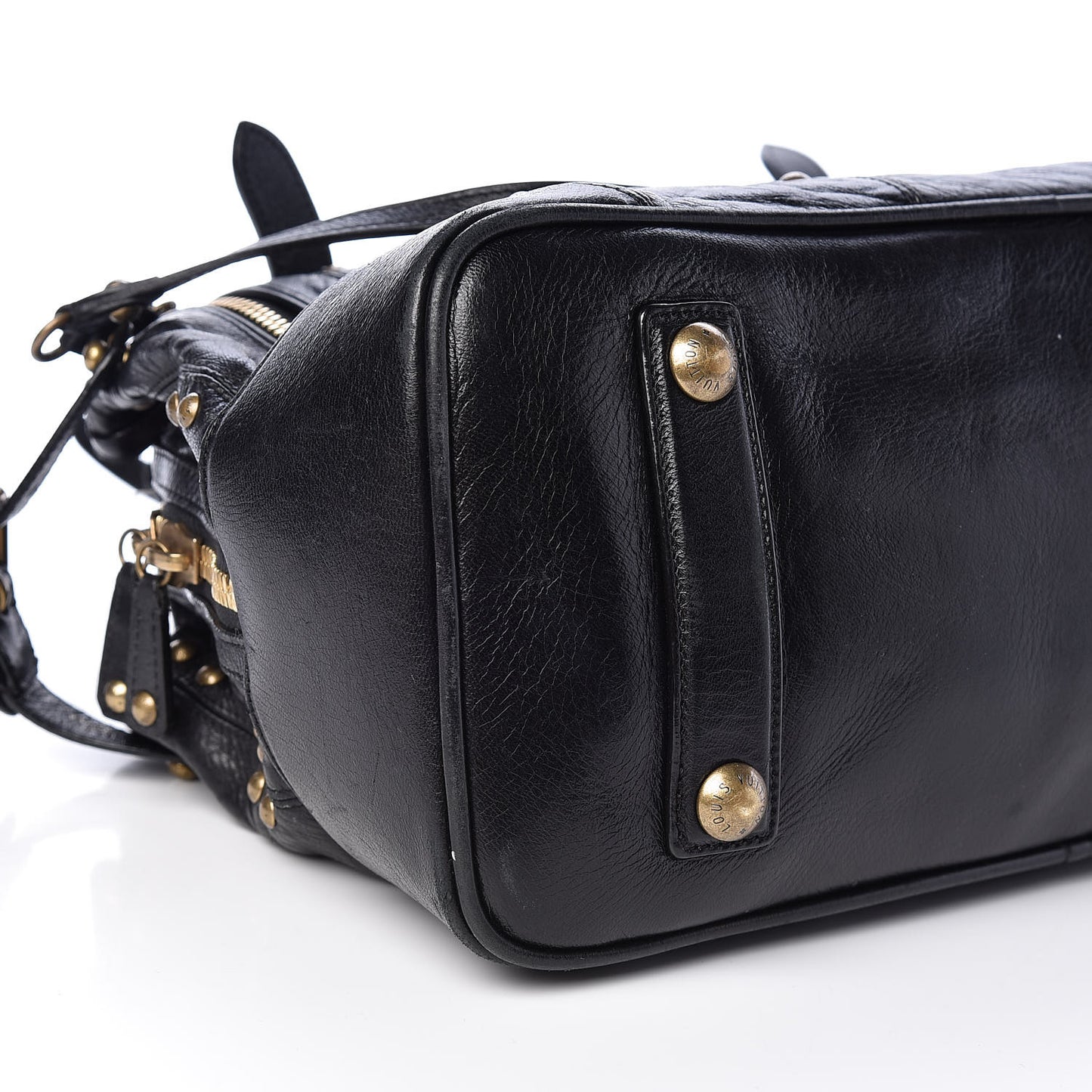 Lambskin Riveting Black