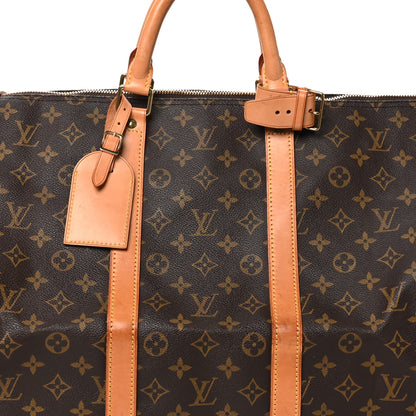 Louis Vuitton Monogram Keepall Bandouliere 55 7 of 9