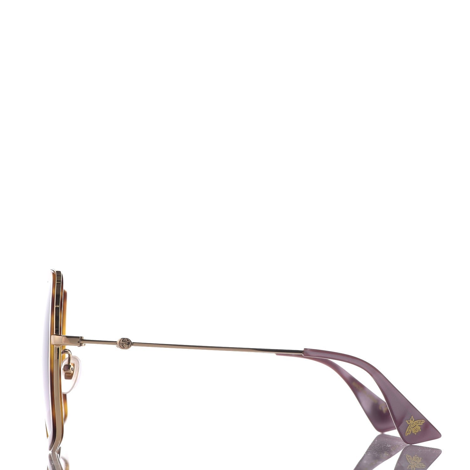 Gucci Square Frame GG0106S Sunglasses Tortoise 2 of 8