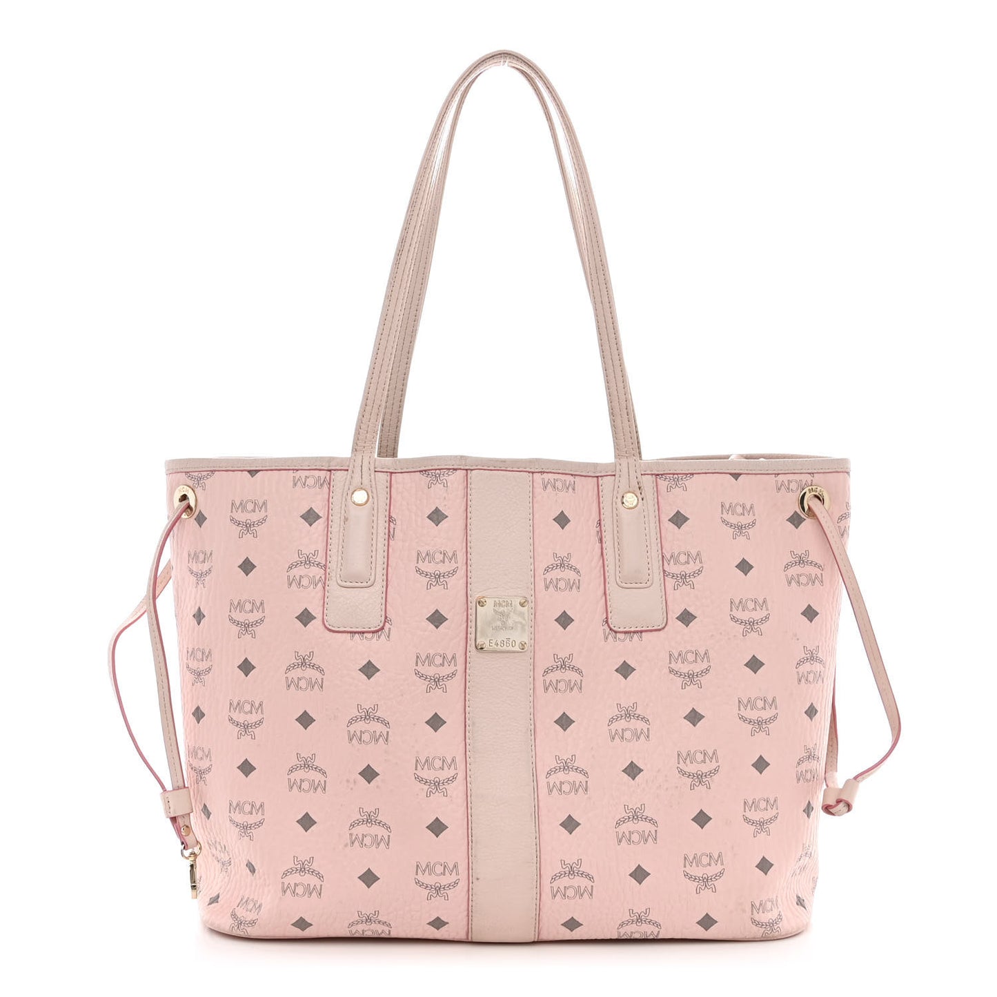 Visetos Medium Liz Reversible Shopper Tote Soft Pink