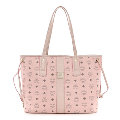 MCM Visetos Medium Liz Reversible Shopper Tote Soft Pink 1 of 22