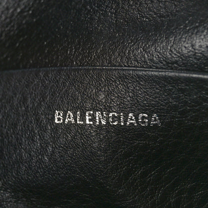 Balenciaga Calfskin Kittens Logo XS Everyday Camera Bag Black White 6 of 8