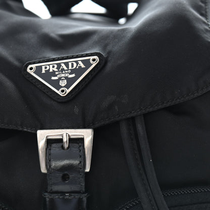 Prada Nylon Vela Medium Backpack Black 10 of 10
