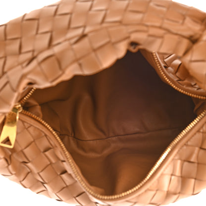 Bottega Veneta Nappa Intrecciato Teen Jodie Hobo Caramel 5 of 8