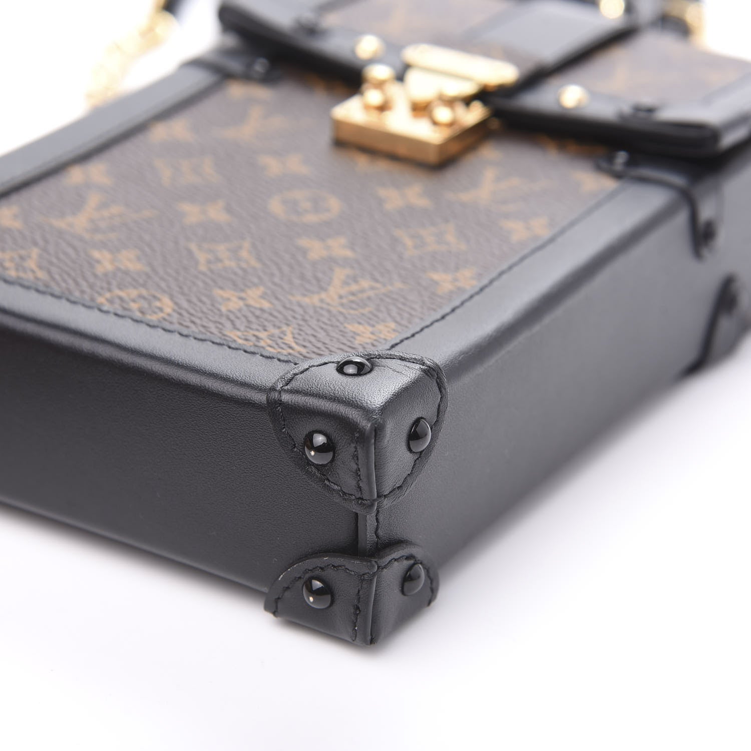 Louis Vuitton Monogram Pochette Trunk Verticale Black 8 of 8