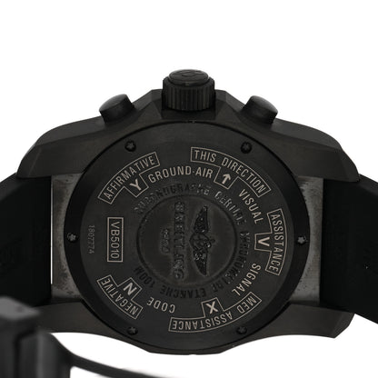 Breitling Black Titanium Rubber 46mm Cockpit B50 Chronograph Quartz Watch Black VB501022 4 of 4