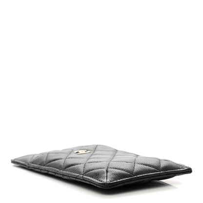 Chanel Caviar Quilted Classic iPhone Pouch Black 4 of 7