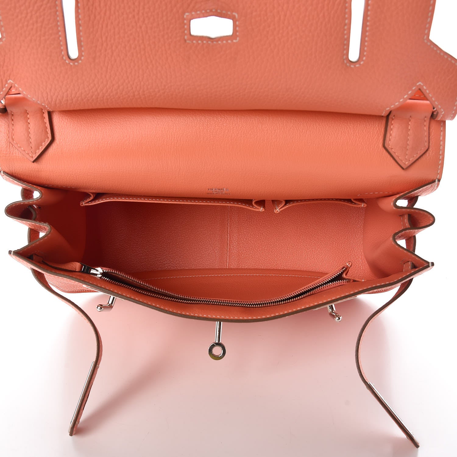 Hermes Taurillon Clemence Jypsiere 31 Crevette 5 of 8