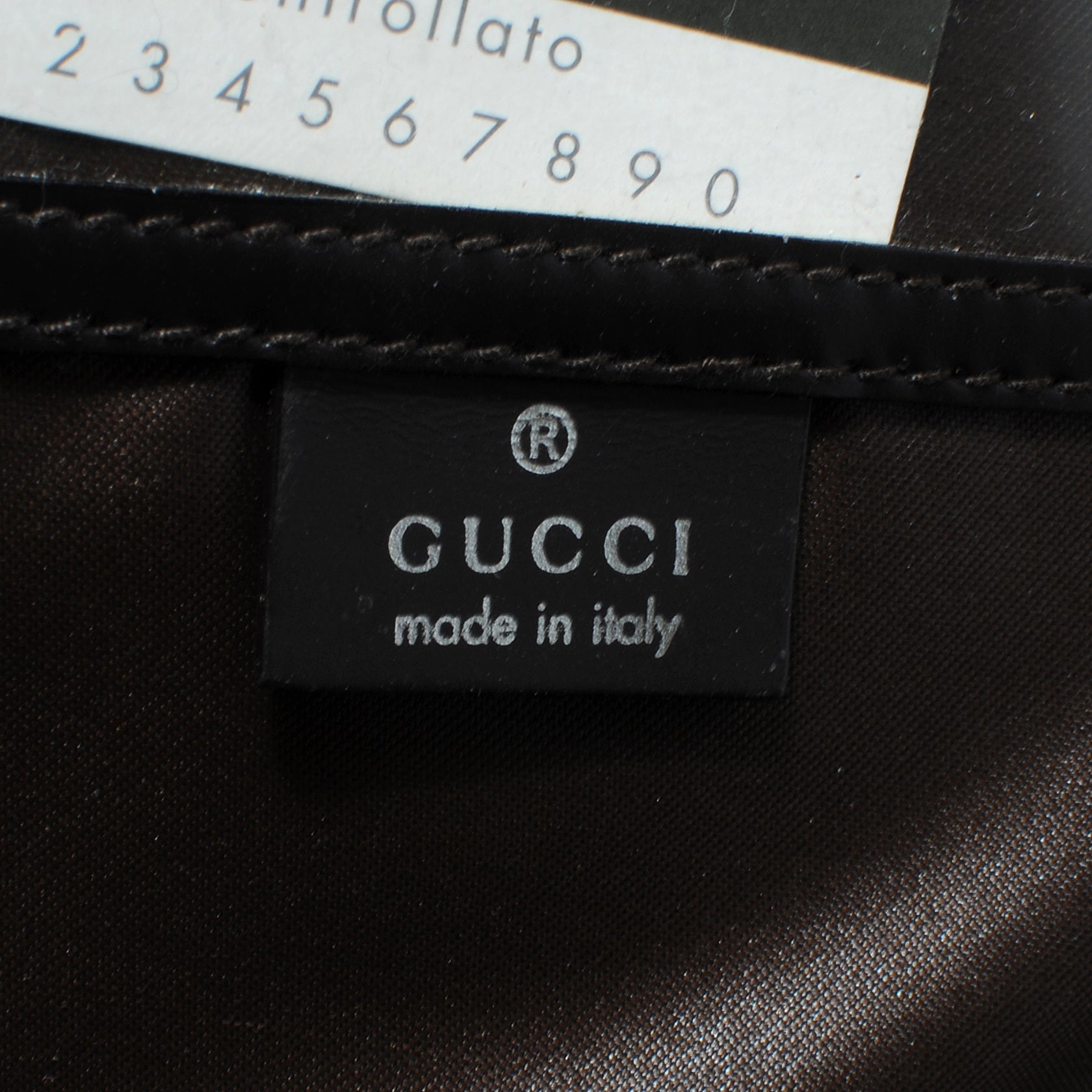 Gucci Nylon Monogram Medium Lightweight Suitcase Luggage Brown 8 of 11