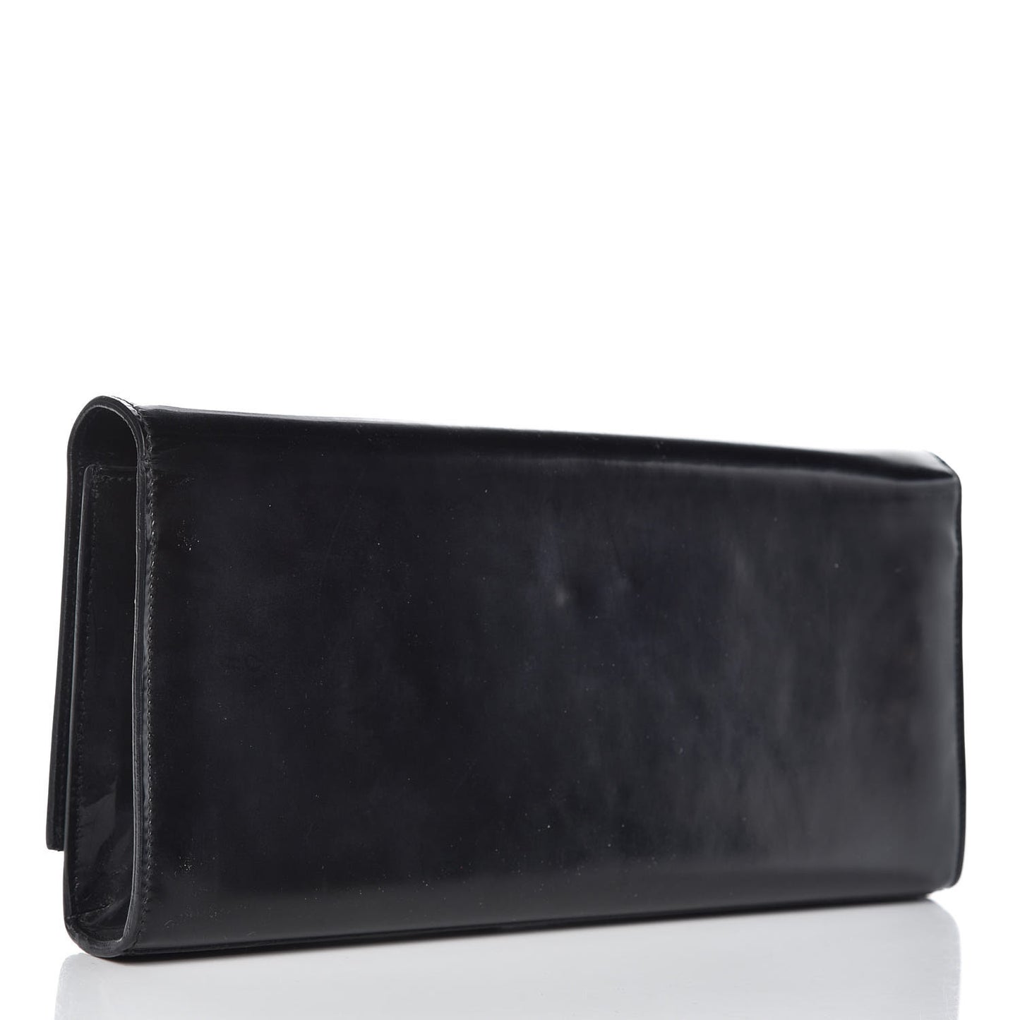 Patent Cassandre Tassel Clutch Black
