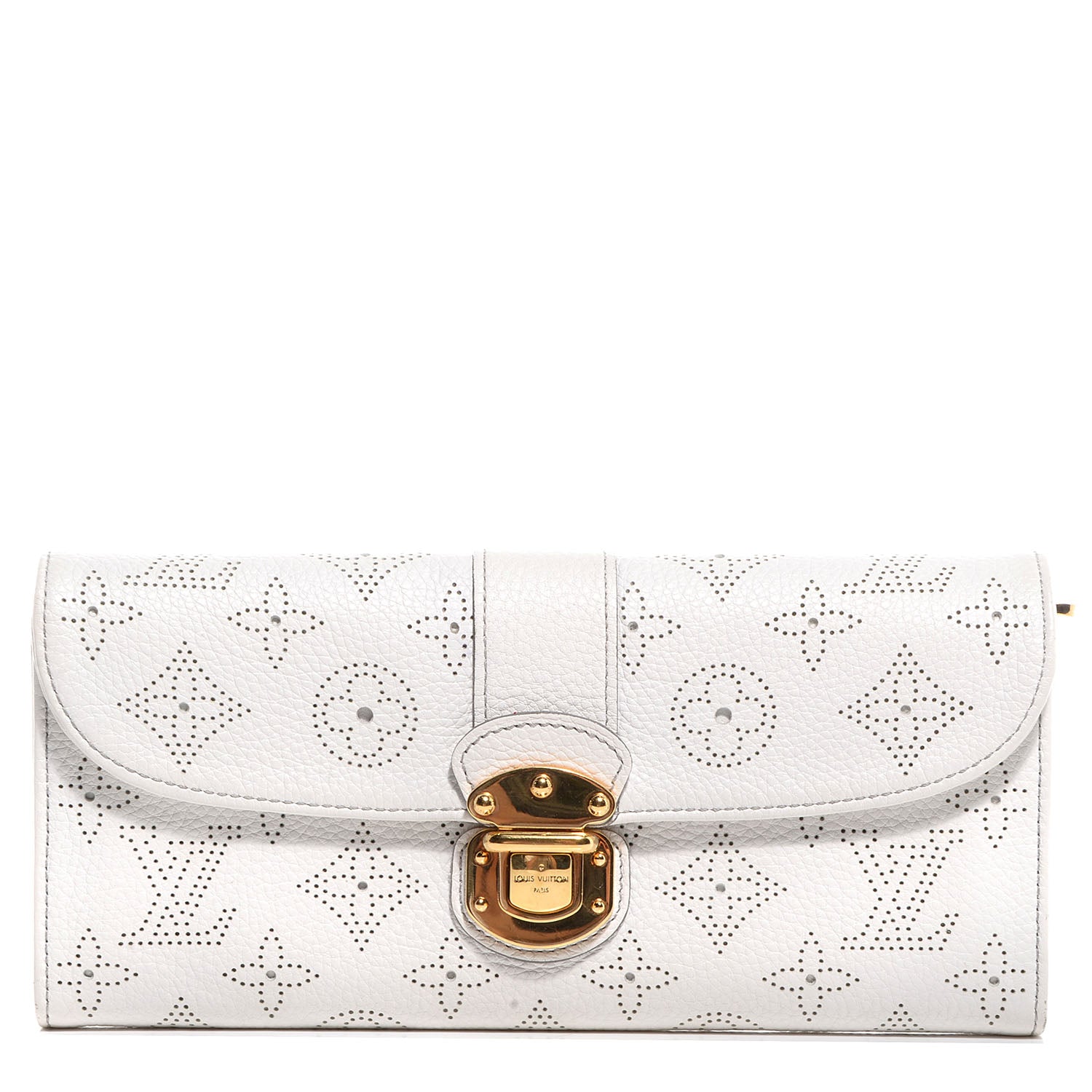 Louis Vuitton Mahina Clutch Wallet White 1 of 7
