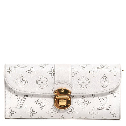 Louis Vuitton Mahina Clutch Wallet White 1 of 7