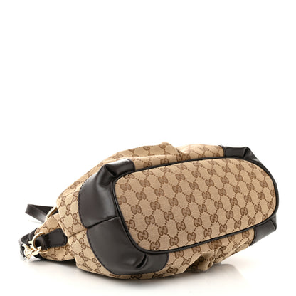 Gucci Monogram Medium Sukey Top Handle Dark Brown 4 of 11