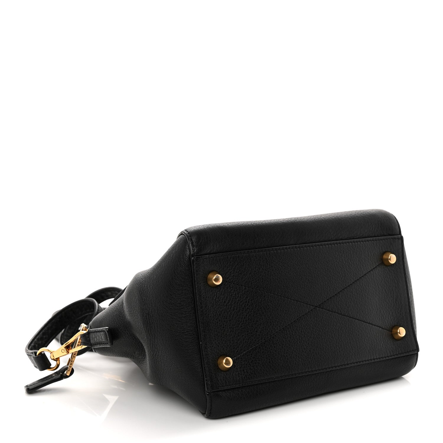 Marc Jacobs Textured Calfskin Mini Incognito Satchel Black 4 of 11
