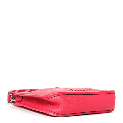 Hermes Taurillon Clemence Evelyne TPM Rose Extreme 3 of 10