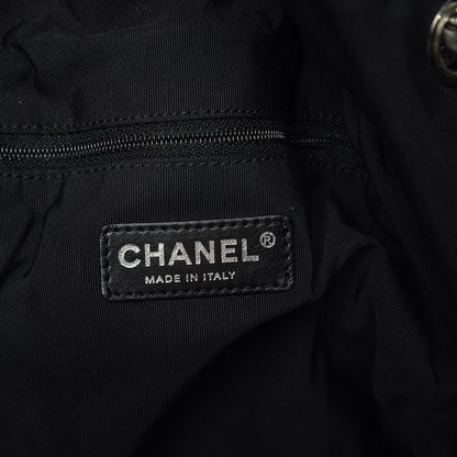 Chanel Iridescent Calfskin Large Stretch Spirit Cabas Grey 6 of 11