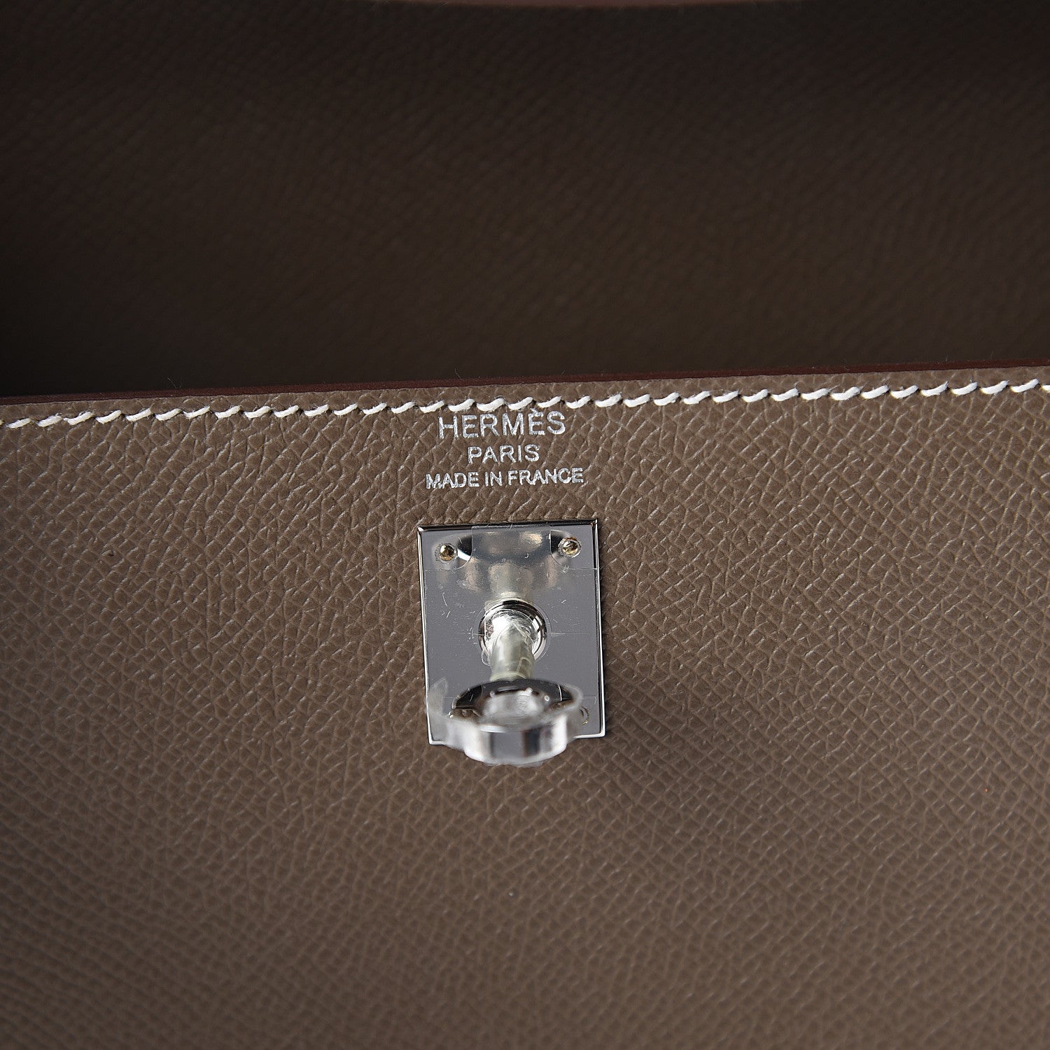Hermes Epsom Kelly Sellier 25 Etoupe 5 of 9