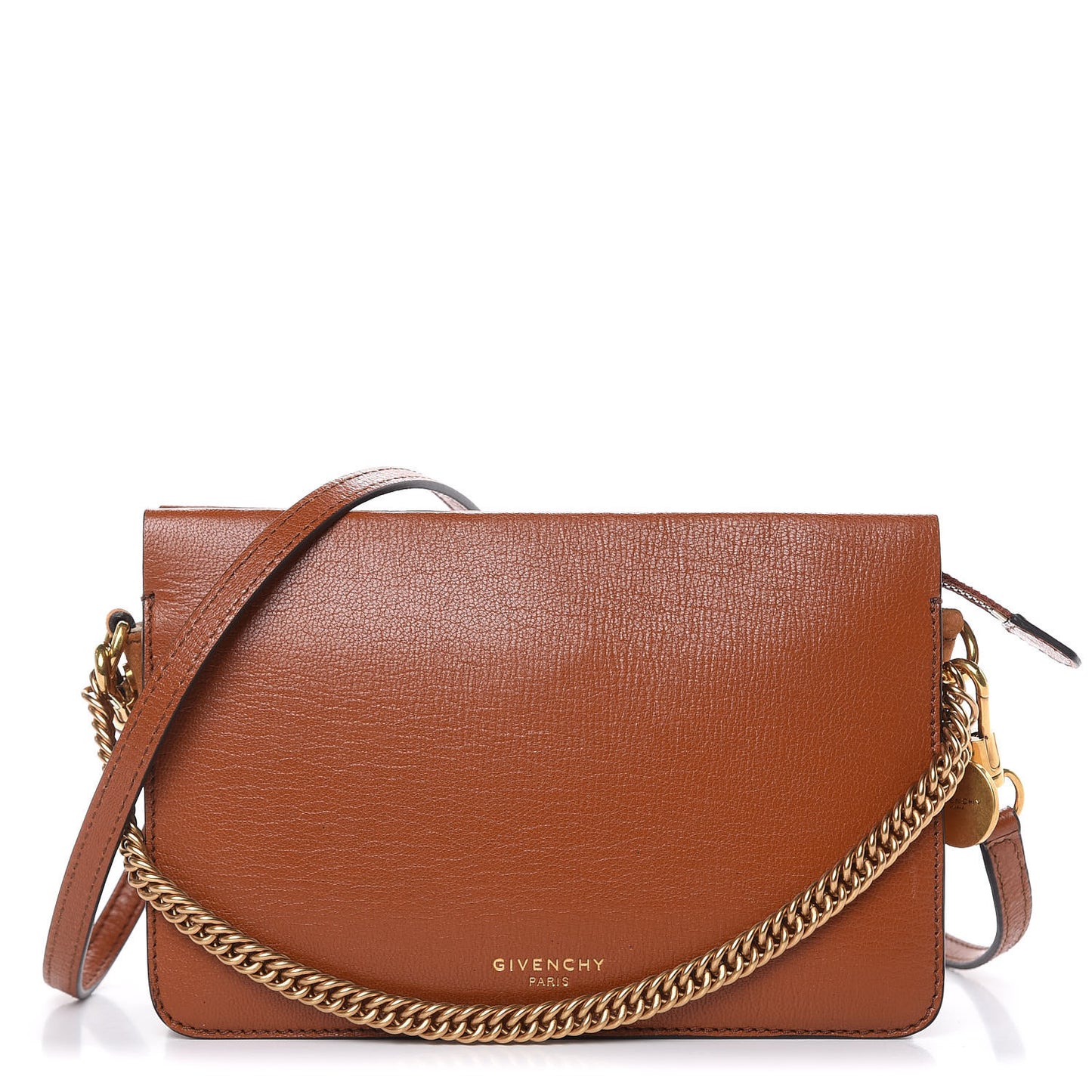 Goatskin Suede Cross 3 Crossbody Bag Chestnut