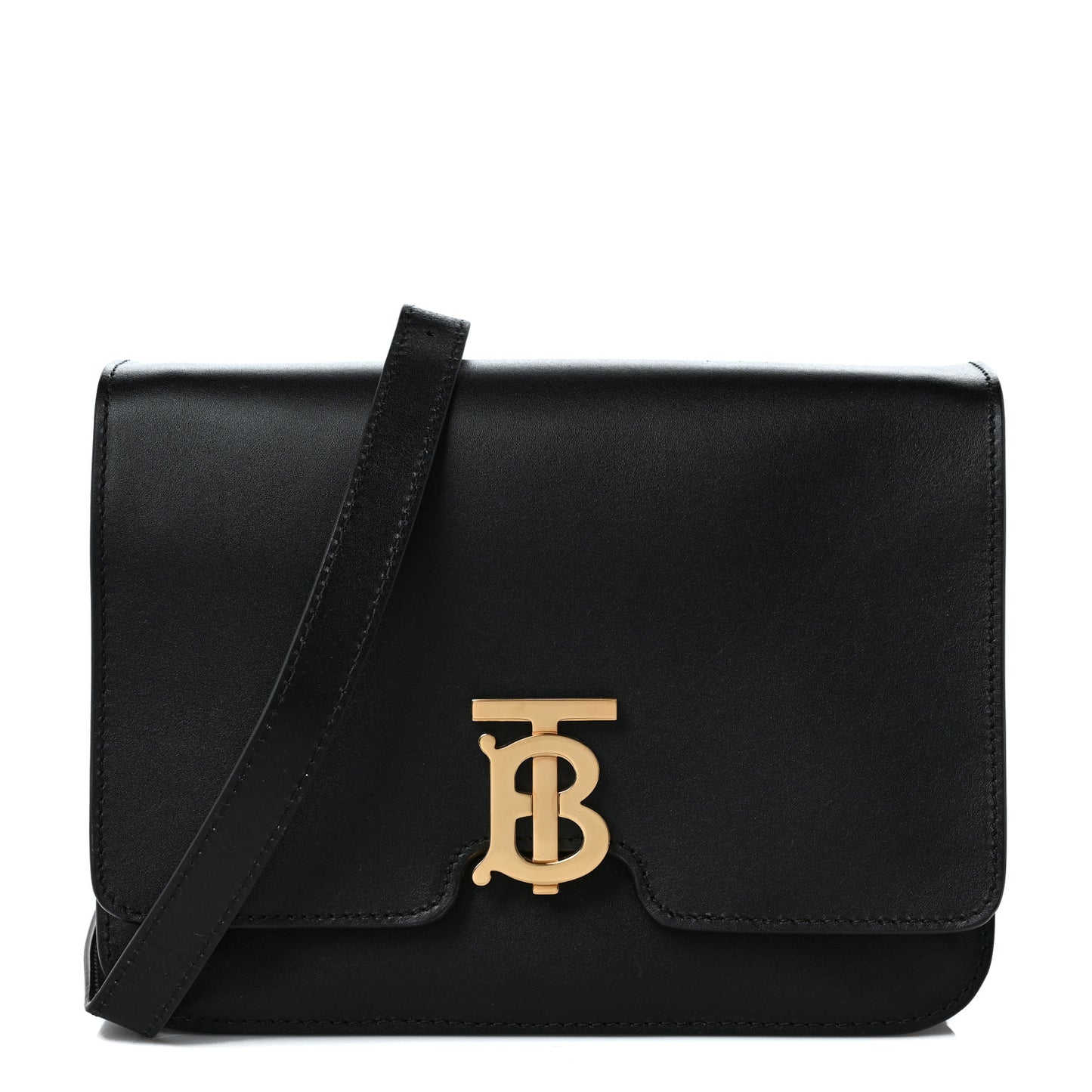 Calfskin Medium TB Bag Black