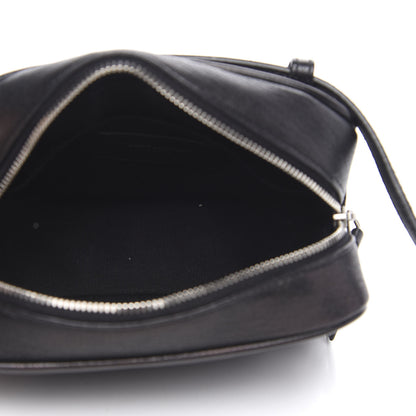 Saint Laurent Lambskin Monogram Lou Belt Bag Black 5 of 13