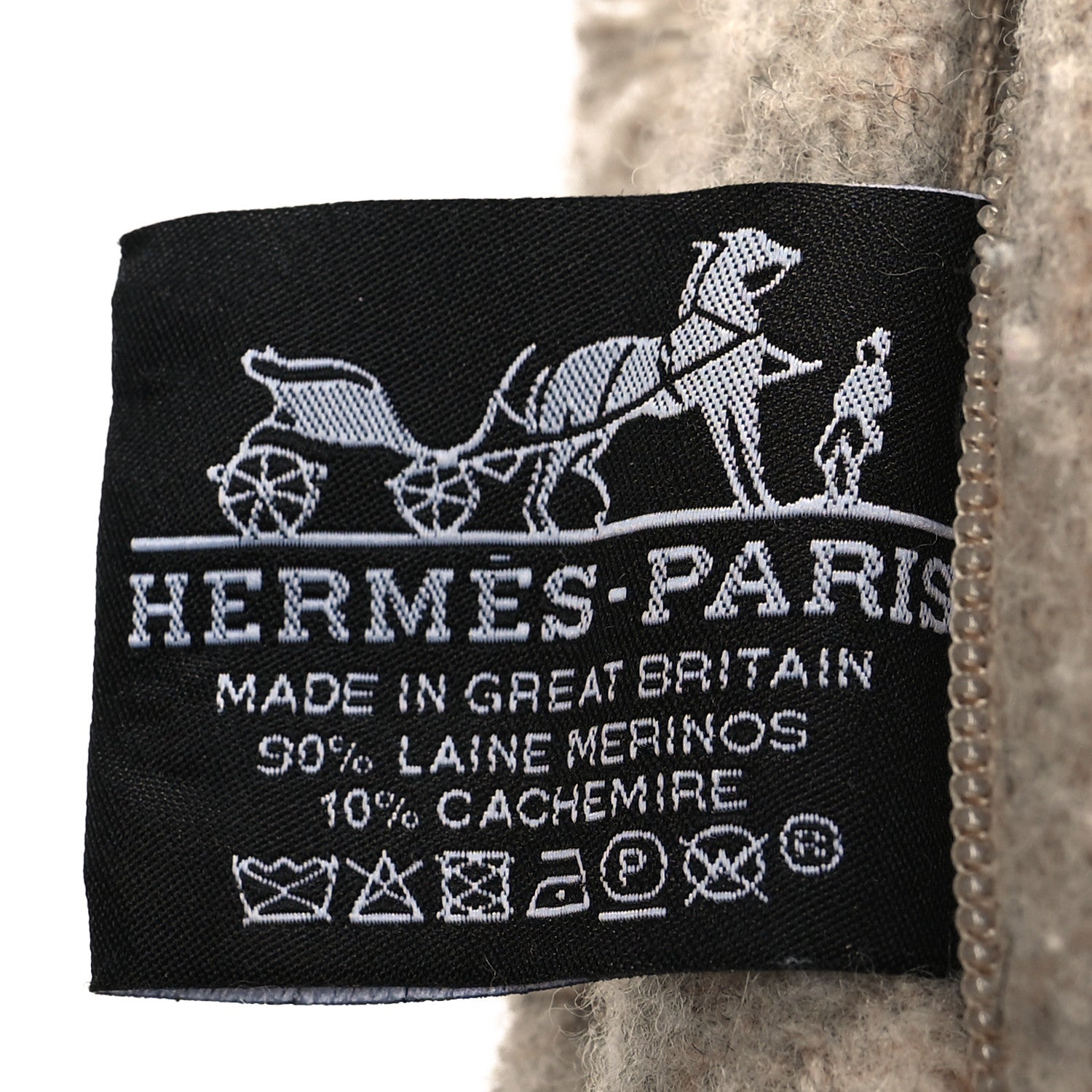 Hermes Wool Cashmere Avalon III Pillow PM Coco Camomille 3 of 3