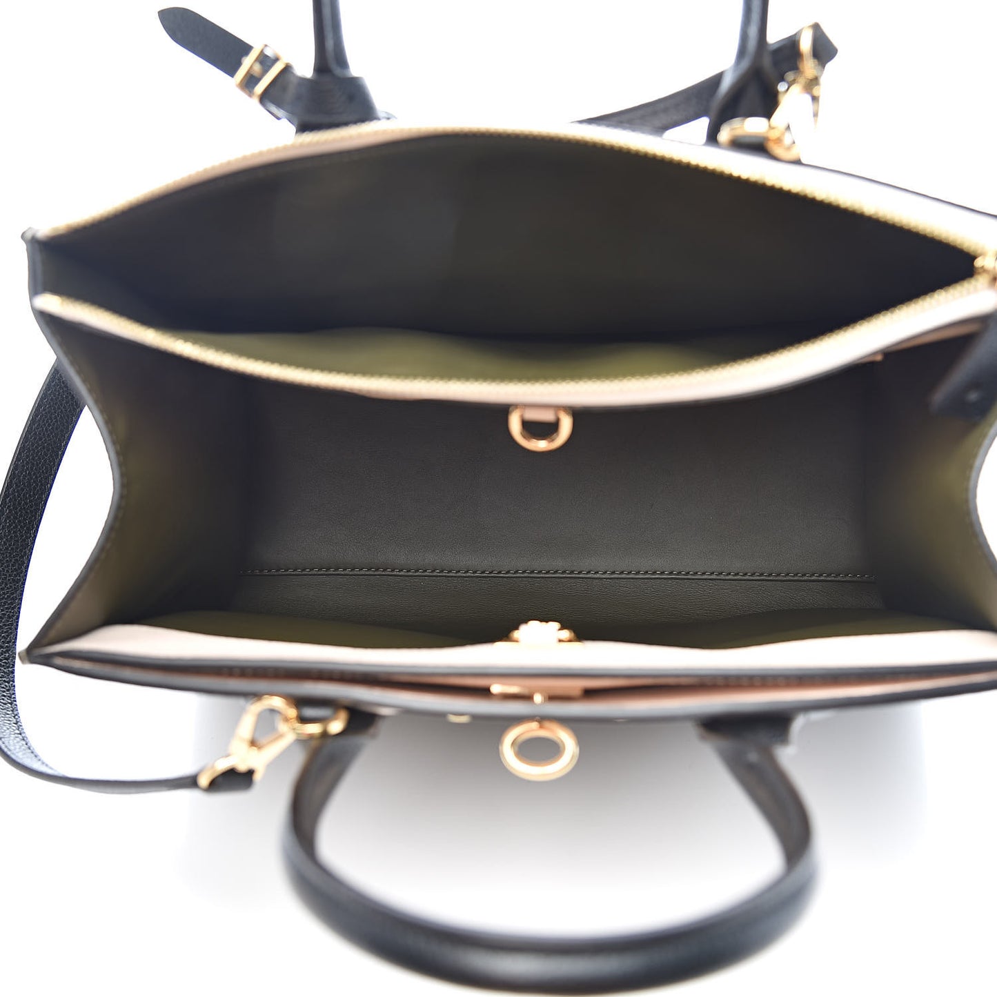 Taurillon City Steamer MM Kaki Cream Black