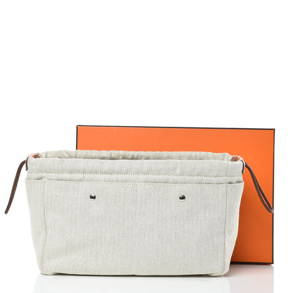 Hermes Canvas Barenia Fourbi 25 MM Pouch Naturel Fauve 12 of 12