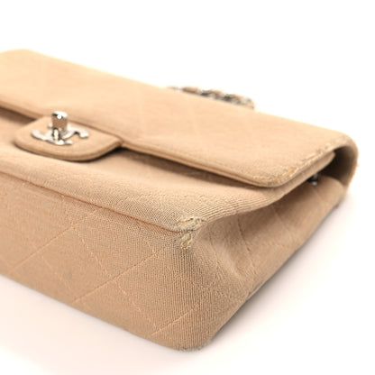 Chanel Jersey Quilted Medium Single Flap Beige 9 of 12