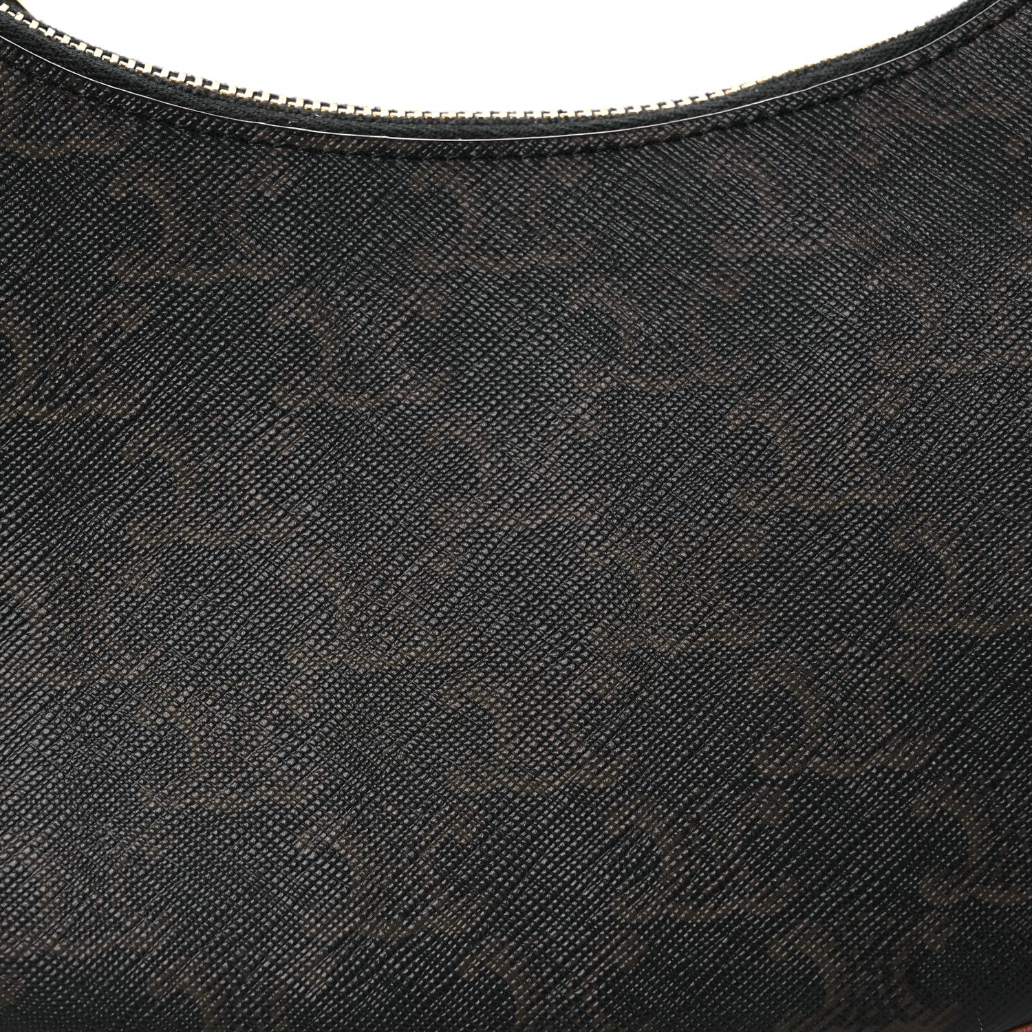 Celine Triomphe Canvas Calfskin Ava Shoulder Bag Tan 9 of 12
