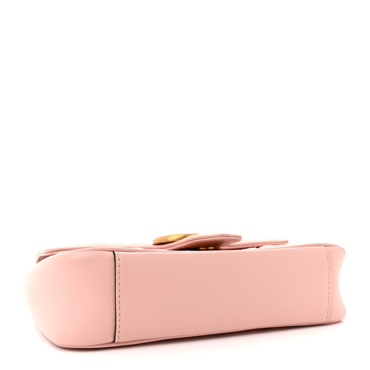 Calfskin Matelasse Mini GG Marmont Shoulder Bag Perfect Pink