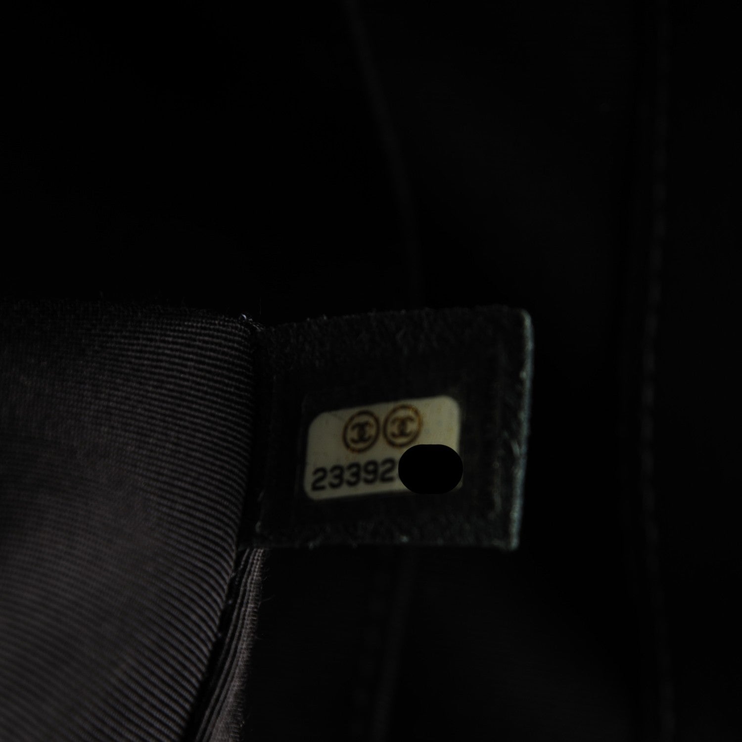 Chanel Calfskin Quilted Timeless Tote Dark Navy 7 of 7