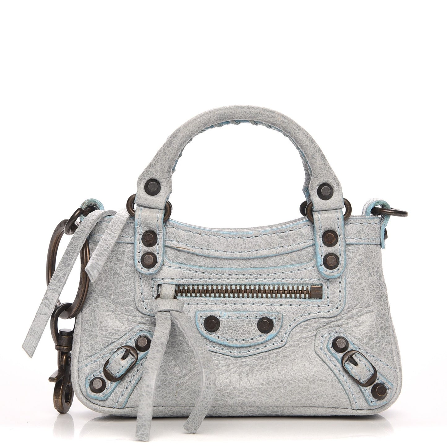 Agneau Classic Hardware Mini First Bag Charm