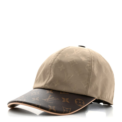 Louis Vuitton Monogram Polyester Silk LV Get Ready Cap M Beige 1 of 10