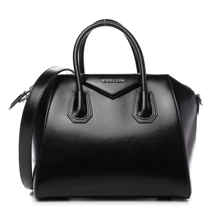 Givenchy Shiny Lord Calfskin Small Antigona Black 1 of 10