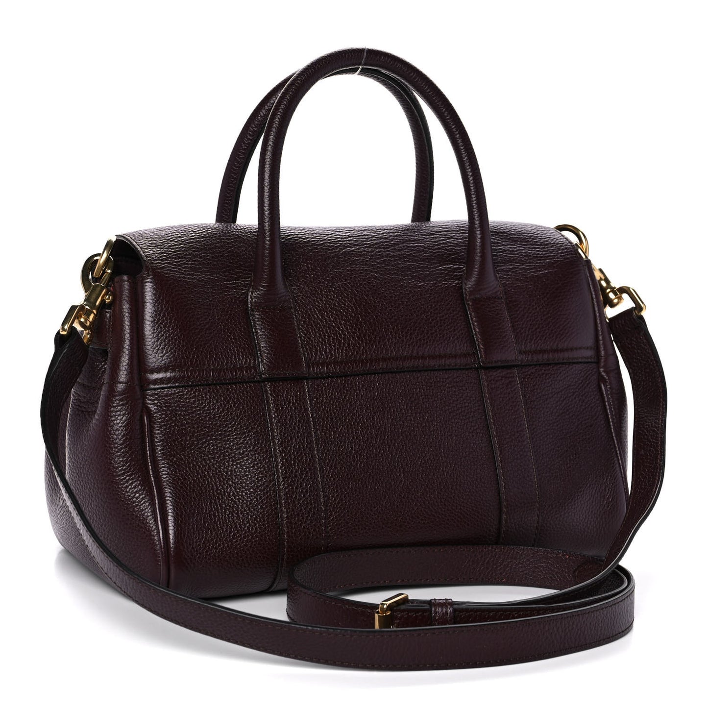 Classic Grain Calfskin Small Bayswater Oxblood