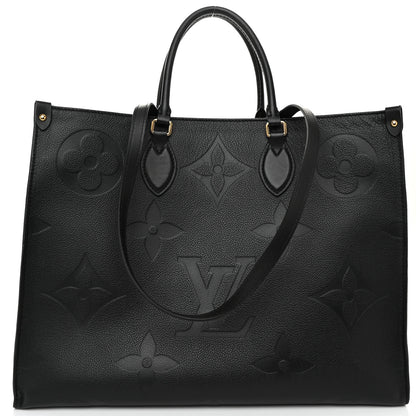 Louis Vuitton Empreinte Monogram Giant Onthego GM Black 8 of 11