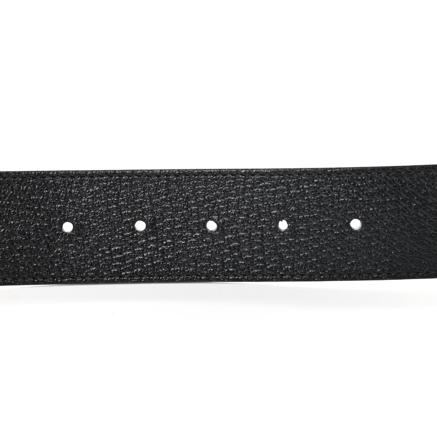 Textured Calfskin Double G 40mm Belt 85 34 Black